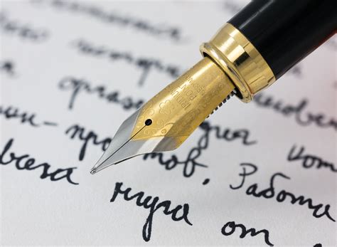 Filefountain Pen Writing Literacy Wikimedia Commons