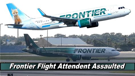 frontier airlines passenger arrested for allegedly assaulting flight attendant youtube
