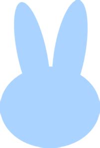 Impact 17 lighted pink easter bunny head window silhouette decoration. Blue Bunny Head Clip Art at Clker.com - vector clip art ...