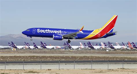 Southwest Removes 737 Max 8 From Flight Schedule Until August The