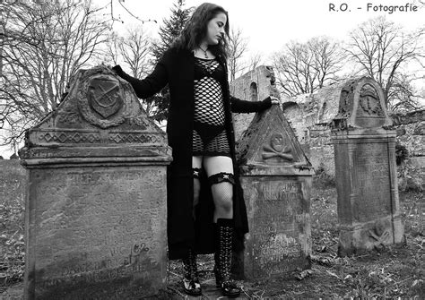 Goth Gothicgirl In Fishnet Rüdiger Ott Flickr