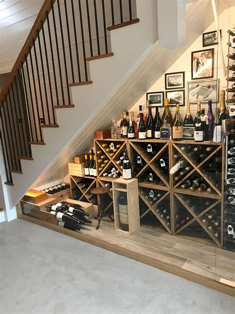 Wine Cellar Under Stairs