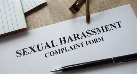 Who Should You Report Sexual Harassment To