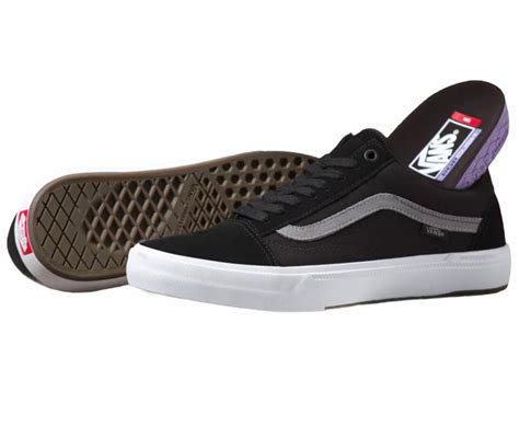 Vans Bmx Old Skool Pro Shoes Blackgraywhite — Albes Bmx