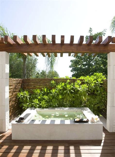 Soothing Outdoor Spa Ideas For Your Home Hot Tub Outdoor Jacuzzi