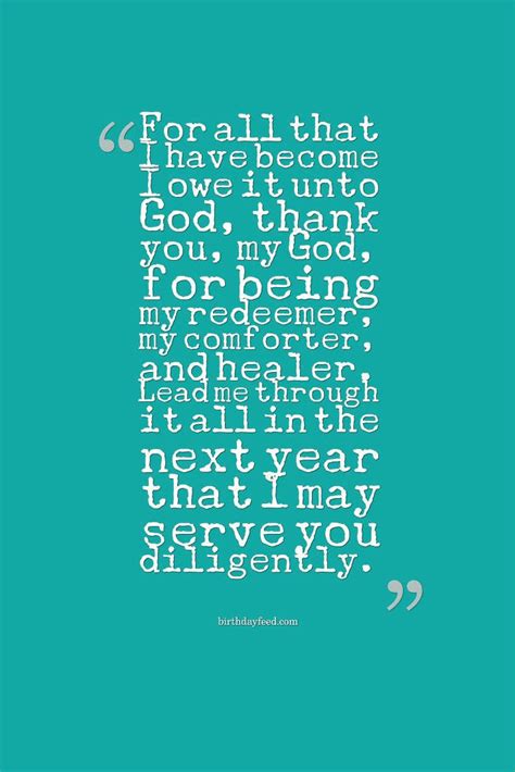 Thank You God For Another Year Of Life Quotes Shortquotescc