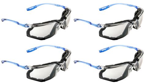 3m virtua ccs safety glasses 4pr 11872 00000 20 foam gasket clear anti fog lens ebay