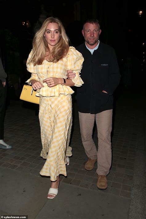 Guy Ritchie Goes On Night Out With Wife Jacqui Ainsley After Pub Fire