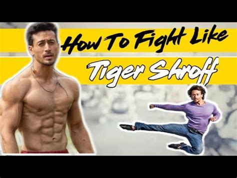 How To Be Like Tiger Shroff Tiger Shroff Stunts Tutorial Youtube
