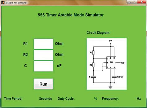 555 Timer Astable Multivibrator Juanradel