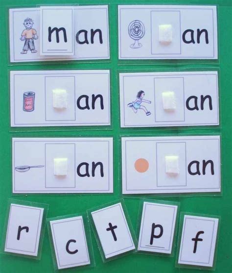 Easy Phonics Game To Help Children Understand Initial Sounds And End
