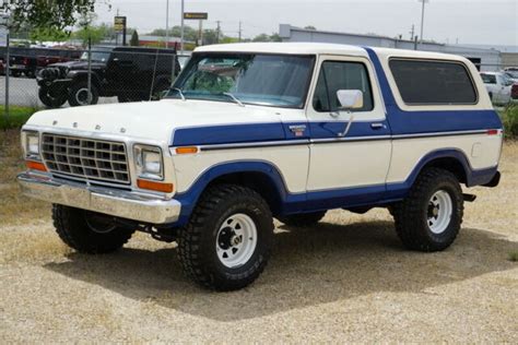 Rare 1979 Ford Bronco Ranger Xlt 4x4 62k Original Miles Classic