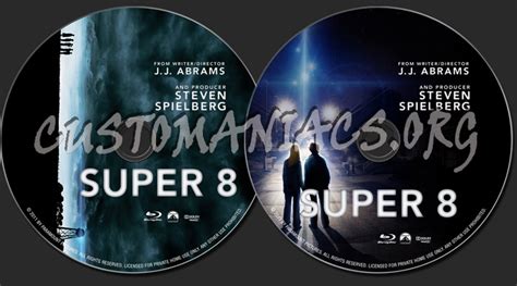Super 8 Blu Ray Label Dvd Covers And Labels By Customaniacs Id 150609