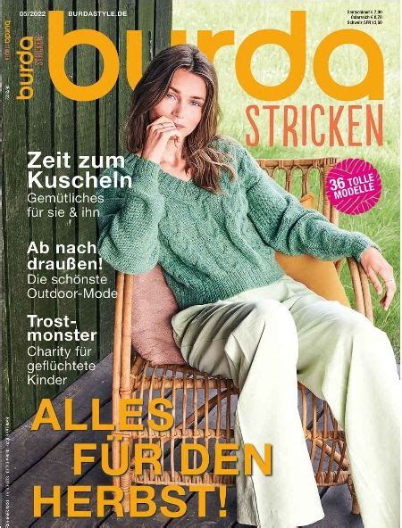 Revista Burda Style Tricotaje Nr Editata In Limba Germana