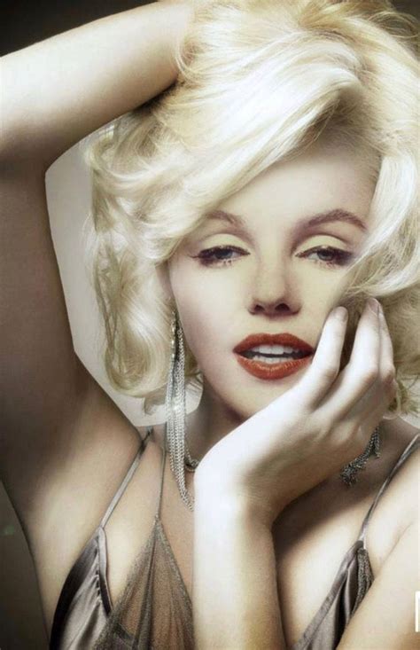 Fantasy Art ~recreating The Last Sitting Marilyn Monroe Wallpaper