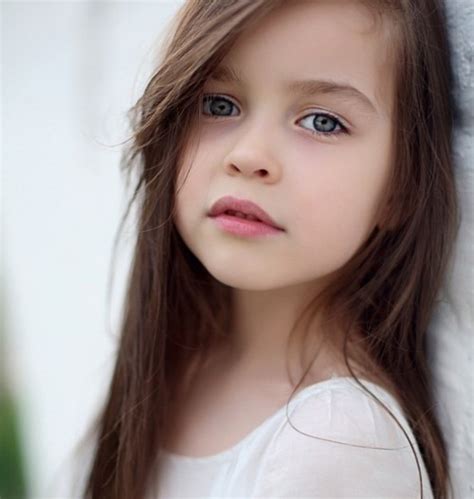 Adorable Beautiful Beauty Brunette Child Image 302210 On