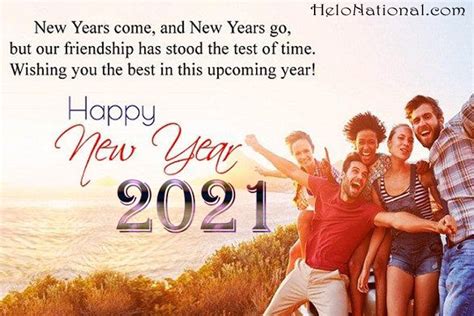 Our friendship means the world to me. Happy New Year 2021 Wishes for Friends | HNY Wishes For ...