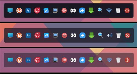 Nexus Dock Theme Icons Desktops