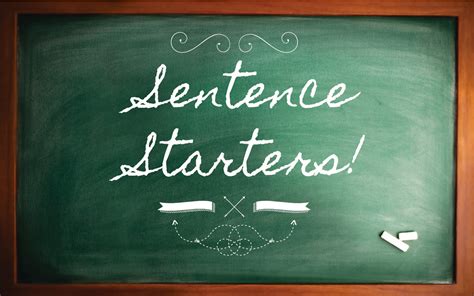 What is the intent of that sentence? Easy Words to Use as Sentence Starters to Write Better Essays