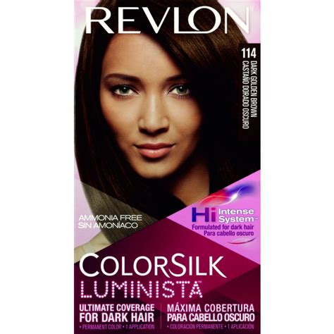 Revlon Colorsilk Luminista Hair Color Dark Golden Brown 14 Hifi Corporation