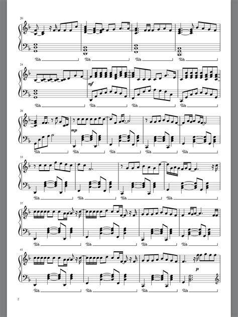 Piano Sheet Music — Too Good At Goodbyes Sam Smith Piano Sheet