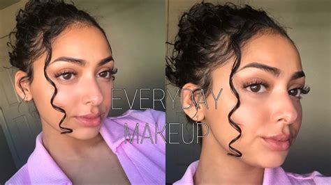 Everyday Makeup Look Dewy And Natural Youtube