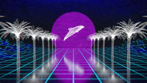 Vaporwave 1920 X 1080  Vaporwave Geometry Full Hd Wallpaper