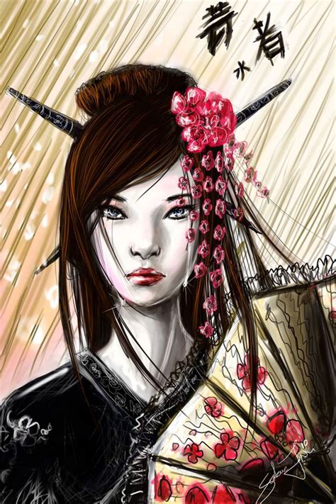 Geisha By Fullmetal On Deviantart искусство 2