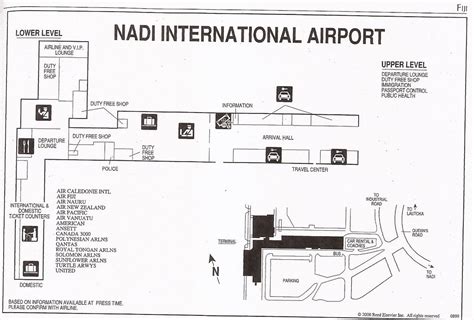 Nadi International Airport Nan Terminal Maps From The Oa Flickr