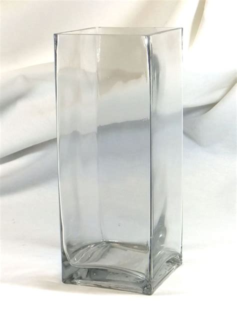 Rectangular Glass Vase For Multifunctional Usage Decor On The Line