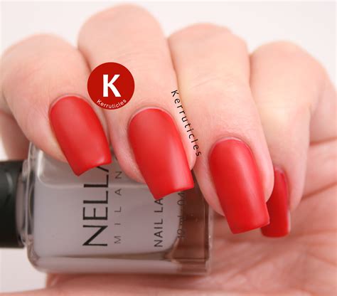 Although not a gel in the classic sense — it doesn. Matte Red Nails | Nella Milano Matt Top Coat | Kerruticles