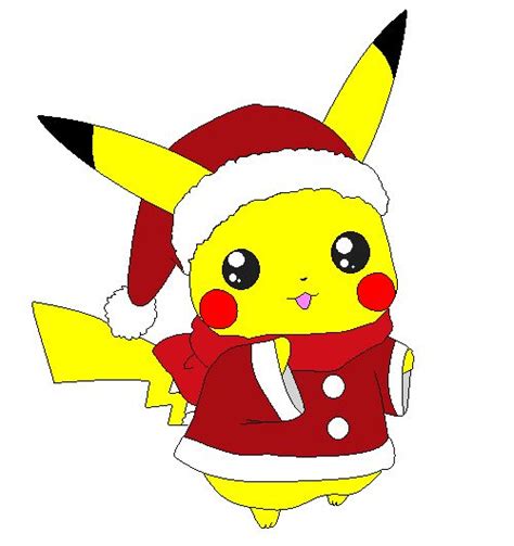 Dessin Pikachu Noel Buzz2000