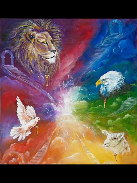 E Arte Judaica Image Jesus Lion And Lamb Christian Pictures