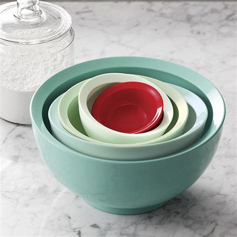 5-Piece Calibowl ® Aqua Sky Nonslip Nesting Mixing Bowl Set | Mixing bowls set, Mixing bowls ...
