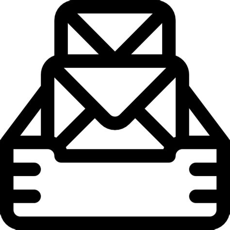 Inbox Basic Rounded Lineal Icon