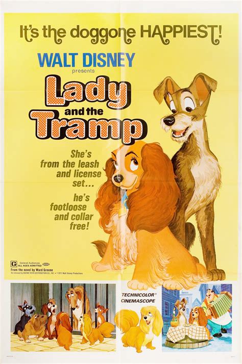 Lady And The Tramp R1972 Us One Sheet Poster Posteritati Movie