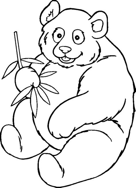 Panda Bear Coloring Pages To Download And Print For Free