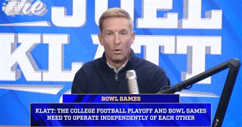 Joel Klatt Has A Classic Site In Mind For The National Championship Each Season