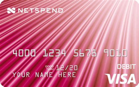 You can setup direct deposit through you employer and provide them with you account number. Pink Netspend® Visa® Prepaid Card - Apply Online - CreditCards.com