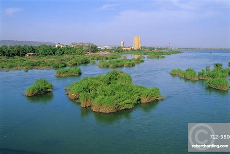 River Niger Bamako Mali Africa Stock Photo