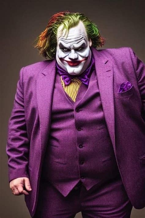 Ai Generated Art Reimagines Chris Farley As The Joker Purple Suits