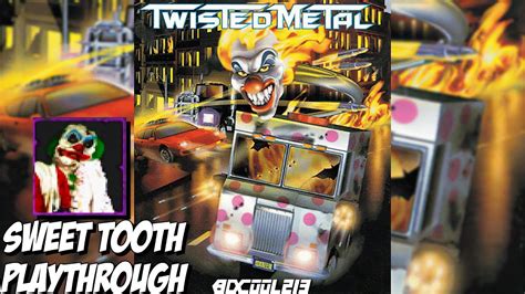Twisted Metal Ps1 Sweet Tooth Gameplay Walkthrough Playstation