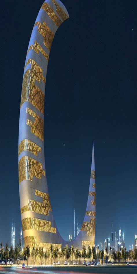 The Amazing Crescent Moon Tower Will Be Built In Dubai 3 Pics With