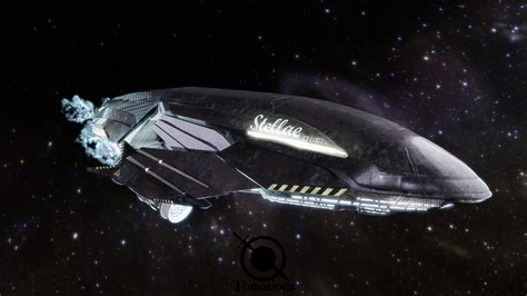 Stelle Starship 3d Model Cgtrader