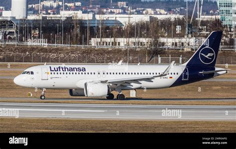 München Deutschland 1 Januar 2022 Ein Airbus A320 271N Airbus