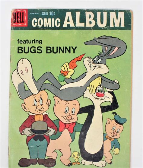 Comic Book “bugs Bunny Comic Album” 10 June August 1960 Dell