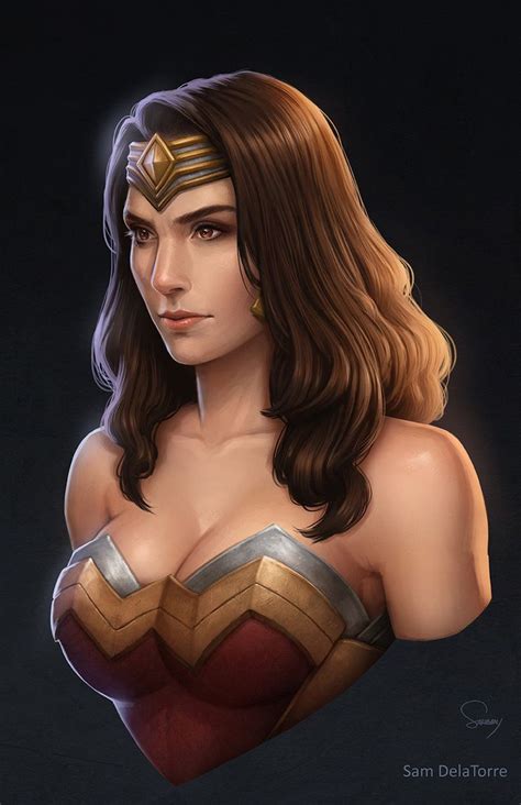 DC Trinity Wonder Woman Injustice 2 By SamDelaTorre Deviantart Com