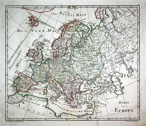 Karte von spanien mit der hauptstadt madrid. Karte von Europa" - Europa Europe Deutschland Italien ...