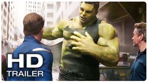 Avengers 4 Endgame Hulk Smash Scene Trailer New 2019 Marvel Superhero