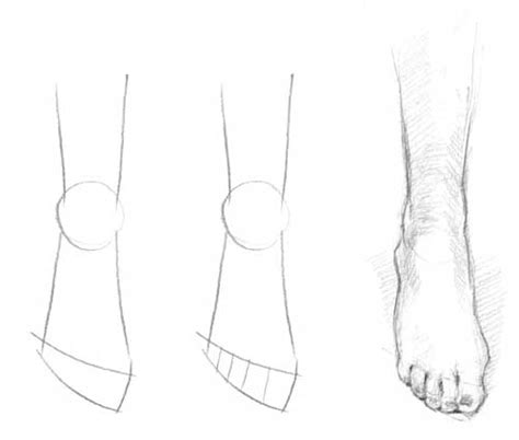 How To Sketch And Draw Feet How To Artists And Illustrators